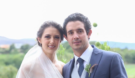  Catalina Abud y Roberto Mejía ya son esposos.