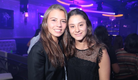  Caro Zermeño y Alexia Revuelta.