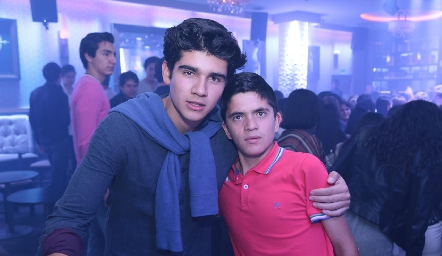  Frank Rojas y Fermín Azcona.