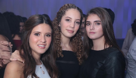  Isa Navarro, Malvina Cantú y Cristi.