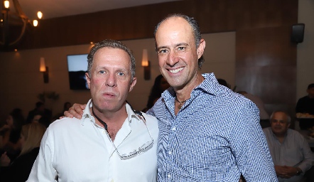  César Flores y Gildo Gutiérrez.