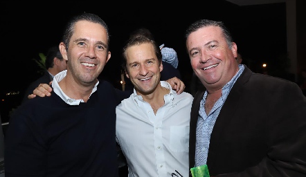  Eduardo Espinosa, Bernardo Fernández y Rodrigo Gómez.