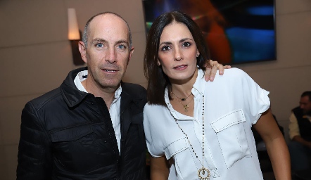 Juan Carlos Nieto y Claudia Artolózaga.