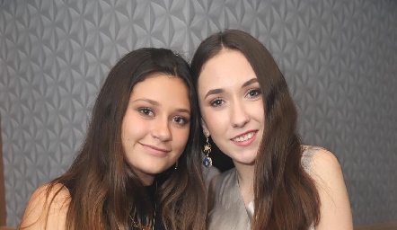  Loretta García y María Paula López.
