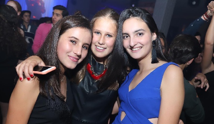  Sofía, Isa y Lorenza.