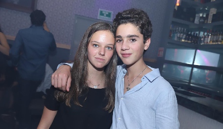  Danna Fernández y Eduardo Zendejas.