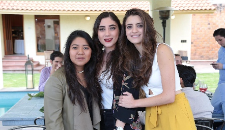  Ana Meche Cifuentes, Isabella Zollino y Paola Gutiérrez.