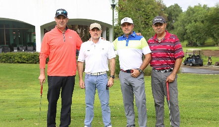  Jorge Mendizábal, Tomás Alcalde, Javier Alcalde y Hector Gutiérrez.