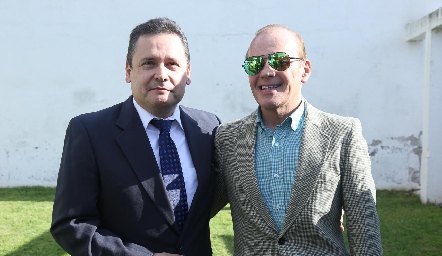  René Garza y Oswaldo Martínez.
