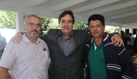  Mauricio Córdova, José Herrera y Rubén Herrera.