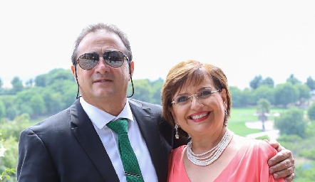  Daniel Traconis y Patricia López.