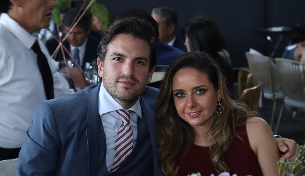  Juan Pablo Torre y Ana Gaby Díaz Infante.