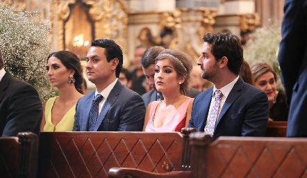  Marina Jourdain, Ricardo Leos, Silvana Zendejas y Santiago López.