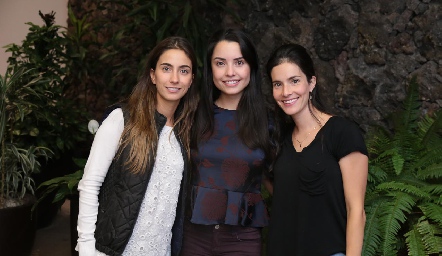  Lorena Andrés, Gaby Díaz Infante y Mary Carmen Meade.