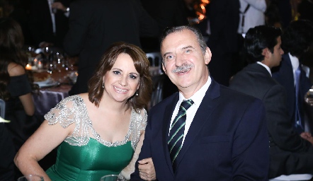  Evelina Cadena y Fernando O´Farril.