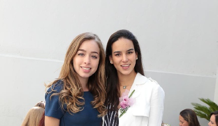  Mercedes Anaya y Sandra Villalobos.