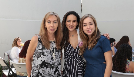 Mercedes Hunter de Anaya, Sandra Villalobos y Mercedes Anaya.