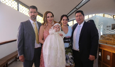  Juan Manuel Güemes, Lila Medina, René, Pupi Torrescano y René Díaz.