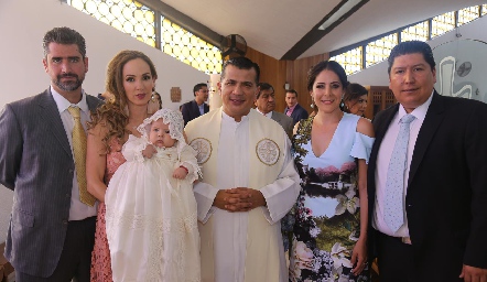  Juan Manuel Güemes, Lila Medina, René, Padre Rubén Pérez, Pupi Torrescano y René Díaz.