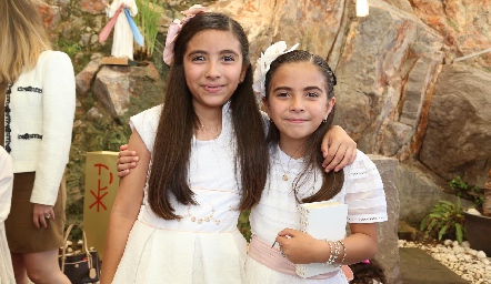  María Isabel y Patricia Gómez.
