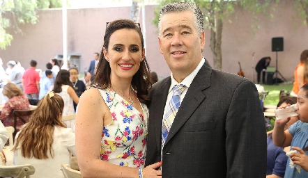  María Fernanda de Galán y Paulo Galán.