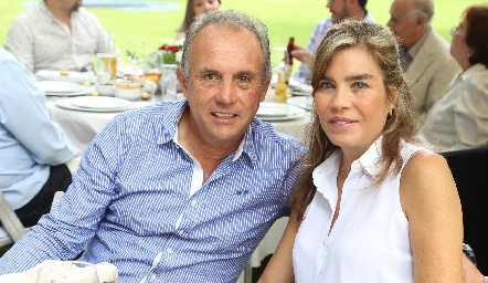  Javier Sánchez y Sofía Palau.