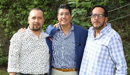  David Liceaga, Jorge Villalón y Jorge Borjas.