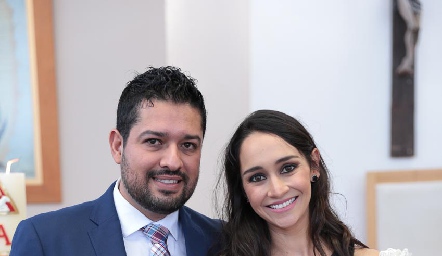  Víctor Lemus y Daniela Mirabal.
