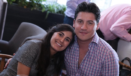  Mariana López y Alejandro Foyo.