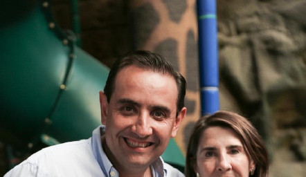  Esteban Puente y Maite Bustindui.