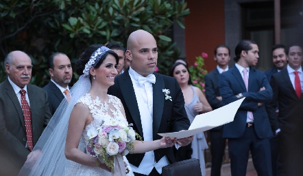  Mónica Medlich y Germán Sotomayor ya son esposos.