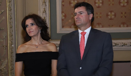 María Dolores Hernández y Jorge Gómez.