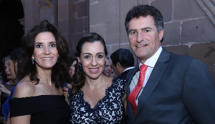  María Dolores Hernández, Tere de Morelos y Jorge Gómez.