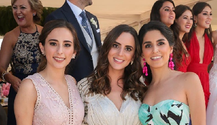  Sofía Prieto, Daniela Martínez y Daniela González.
