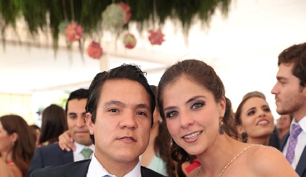  José Eduardo Delgado y María José Torescano.