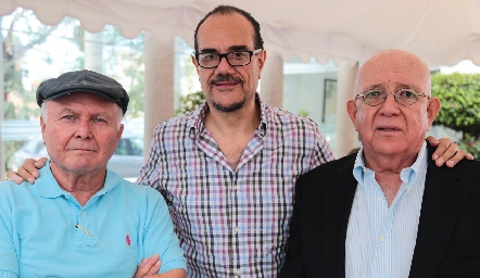  Jesús Salvador Félix, Jaime Delgado y Bernardo González.
