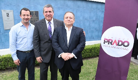 Alfonso Leal, Armando Prado y Modesto Sánchez.