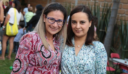  Irma Delgadillo y Lucía Rosales.