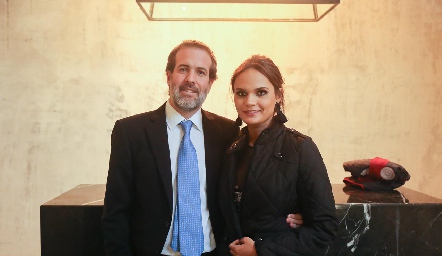  Herbert Trampe y Miriam García.