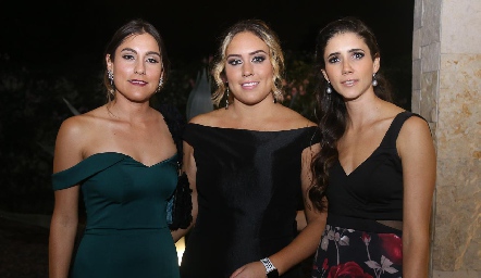  Sofía Villaseñor, Daniela Jonguitud y Marcela Solórzano.