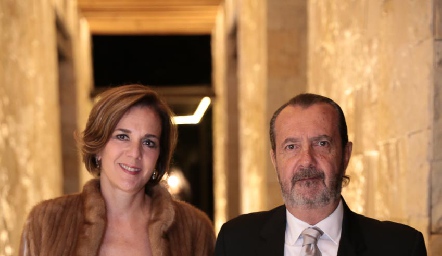 Cristina Barret y Ángel Rivero.