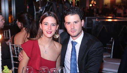  Elena Pelayo y Claudio Meade.