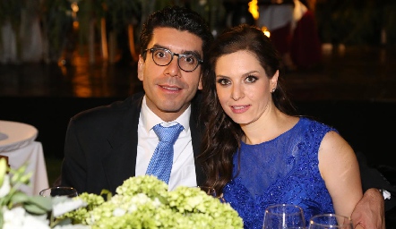 César Tobías y Magdalena Aldrete.