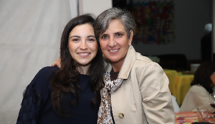  Yusa de la Rosa y Denisse Coulon.