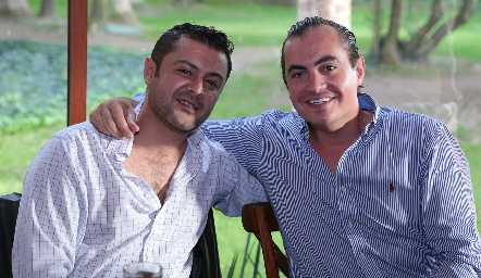  Miguel Chalita y Christian Almazán.