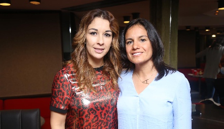  Pilar Martínez y Andrea de la Torre.