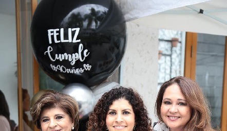  Aurora Moreno, Roxana Gómez y Omayra Treviño.