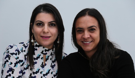  Abeer Dayoub y Lucero Ponce.