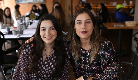  Yusa de la Rosa y Sofía Villaseñor.