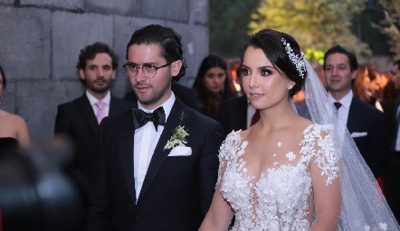  Abrahm Salgado y Gaby Díaz Infante ya son esposos.